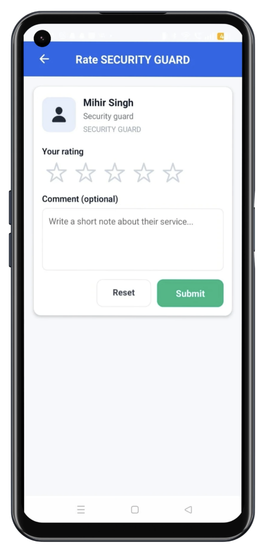 Staff Rating Module